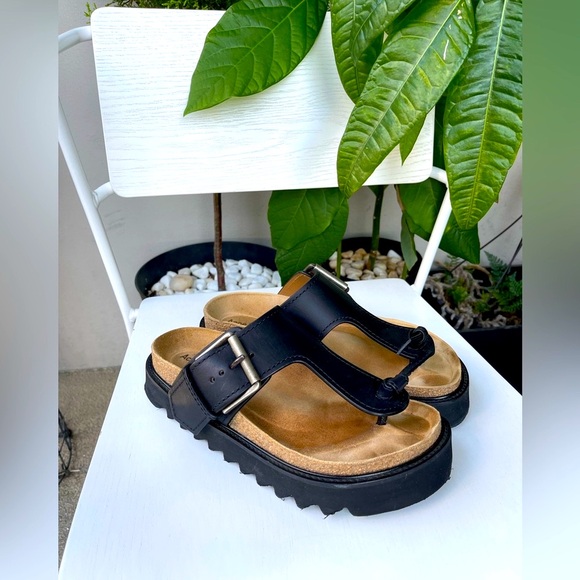 Acne Studios Platform Sandals in Black, IT40 - Picture 6 of 17